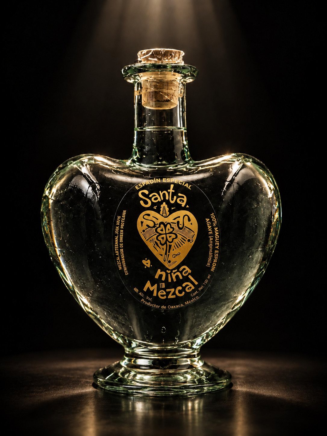 Botella de Mezcal Santa Niña Espadín Especial